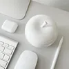 Tazze Art White Apple Mug Bone China di alta qualità Semplice ufficio del maestro in ceramica Regalo creativo Simpatici caffè e tazze