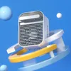 1pc, HW-006 Mini-airconditioningventilator, kleine USB-koelventilator, draagbare spray-bevochtiging, kleine airconditioning-desktopventilator, essentieel voor de zomer