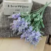 Decorative Flowers 10 Heads Artificial Flower Lavender Fake Plant Wedding Home Garden Decoration Bridal Bouquet Pography Household Products