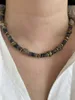 Chaînes faites à la main pierre naturelle Unakite Labradorite Agate perles collier pour femmes vacances d'été bijoux Design Unique goutte