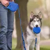 أطواق الكلاب متعددة الوظائف الأليفة مقود متين قابلة للسحب مع حبل طويل القابلة