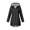 Women's Jackets 2023 Spring Autumn Jacket Coat Female Fashion Medium Long Hooded Windbreaker women's Plus Size Outdoor Mountaineering 230728