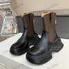 Designer de haute qualité Archlight bottes femmes cheville plate-forme Boot escouade de mode chunky boot laine hiver chaussons en cuir Taille 35-40 G4hi #