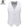 Hommes Gilets Gilet Hommes Mode Casual Haute Qualité Couleur Unie Mince Grande Taille Bureau D'affaires Gilet Hommes Marié Robe De Mariage Costume Gilets 230728