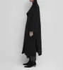 23-Tote*Me Signature Wool Cashmere Coat Side Slit Long Coat Women