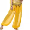 Scen Wear 1pcs/Lot Woman Belly Dancing Pants Lady Chiffon Lantern Performance