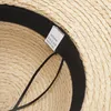 Wide Brim Hats Summer Big Dome Raffia Sun Women Outdoor Travel Adjust Straw Hat Fashion Lady Beach Ribbon Bow Party Visor