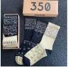 Mens Socks Designer Skate Men Sport Casual Soft Cotton Sock Streetwear Hip Hop 3 Pairs/box DXW9