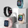 Woman Smart Watch Full Pekskärm Knob Rotation Fitness Tracker GTS 2 Smartwatch för Xiaomi iPhone Pk P8 Plus