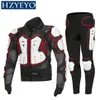 Motorcycle Armor Apparel Suits Motocross Versnellingen Lange Broek Bescherming Motorbike Armadura Racing Back Protector HZYEYO D-2322389