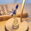 Decoratieve bloemen Crystal Flower Figurine Desktop Boeketten Plant Decorations Home Mother Day