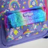 Ryggsäckar Australiska original Smiggle Högkvalitativ barns ryggsäck Kvinnor Rainbow Rabbit Infant Kindergarten Ryggsäck 1-4 år 11 tum 230728