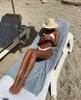 Широкие шляпы ковша Дизайнерская цепь панама для женщин модная раковина пляжная лодка солнце