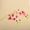 装飾的な花製品3D印刷フィルムダブルフォークファラエノプシス人工花植物インテリア装飾