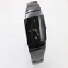 Discount Black Dial limited Watch Womens Golden Pointer Wristwatch Black Stainless Women Watches264p