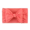 Baby Solid Hairband 27 Colours Boho Bows Bandons Bohers Girls Bohemian Bows Kids Nylon Elastic Band Baby Accessorizzz