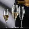 Kieliszki do wina szampana błyszcząca kieliszek deser szklany kryształowy impreza specjalna bar do dekoracji
