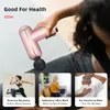 Masseur complet du corps Pistolet de massage portable Pistolet à percussion pour la thérapie de la douleur profonde du cou Vibrant Relaxation Relief Fitness 230728