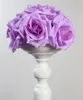 Fiori decorativi SPR Purple 15CM 20pcs Pomander Rose Ball Wedding Kissing Flower Party/decorazione domestica