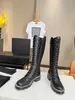 Top Quality Thigh-High Boots 23 New Martin Boots with Full Head Layer Calfskin Embossed Classic Diamondback Craft Super Easy to Wear and Unknown Versatile Style