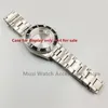 Bracelets de montres de luxe 20 mm en acier inoxydable 316L Rivet à vis à extrémité incurvée Oyster Watch Band Strap Bracelet Fit For RLX Watch 230728