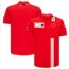 Novedad de verano 2022, polo con solapa, manga larga, logotipo del equipo de fórmula uno, ropa personalizada, camiseta de fan de f1 de gran tamaño 2123