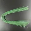 Decorative Flowers 50/100PCS 60CM Flower Stub Stems Floral Tape Iron Wire Artificial For Wedding Bridal Bouquet Wreath