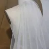 الزفاف حجاب بلينغ طبقتان بطول 3.5 متر زفاف زفاف فاخر لامع بريق تول تول الشبك الحجاب مع إكسسوارات مشط