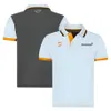 F1 racing team uniforme pilote T-shirt revers POLO shirt hommes voiture salopette plus la taille peut être personnalisé254C