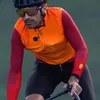 2020 Orange automne top qualité PRO équipe léger coupe-vent cyclisme gilet hommes ou femmes cyclisme coupe-vent gilet vent vest294P