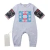 Kids Designer Rompers Baby Boy Girl Long Sleeve 100% Cotton Clothes 0-1 Years Old Newborn Jumpsuits