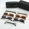 Designer Mercedes-Benz top sunglasses Z58 business small square men's plate leg optical glasses