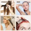 Lace Full Shine Seamless Clip in Hair s Human 8Pcs 100g PU Tape In Ombre Blonde Color Skin Weft 230728