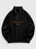 Heren Hoodies Sweatshirts Hoodie voor mannen Fuzzy Polar Fleece Sweatshirt Letter Geborduurde Coltrui Street chic Pullover Winter Unisex Rits Sweats 230728