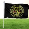 Cobra Kai Strike First Hard No Mercy 3x5ft Flags 100D Polyester Banners interno colore vivido di alta qualità di alta qualità con due ottoni GRO4931260