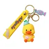 Designer de joias de blogueiro de moda Cute Little Duck Chaveiros para celular Chaveiros Lanyards Chaveiros atacado YS197