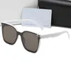 CE 40368 Tasarımcı Güneş Gözlükleri Adam Gözlükler Kadın Moda Çerçevesiz Dikdörtgen Kaplama Bufalo Boynuz Güneş Gözlüğü UV400 Kanıt Gözlük