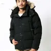メンズジャケットの女性ダウンフード付き温かいパーカーの男性カナダグースジャケットレタープリント衣類暖かい屋外スポーツ太いコートa2