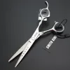 Hårsax 6 tum 7 Professionell frisörsax Shears Laser Wire Cutting Scissors Fine Serrated Blade Non Slip Design 230728