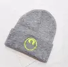 Knitted Hat Warm Single Layer Woolen Cap Fashion All-Match Warm Ear Protection Female Style Korean Style Wholesale