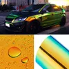 ملصقات سيارة Chameleon Cameleon Color Glossy DIY Car Body Body Films Vinyl Car Wrap Music Air Film247Z