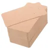 Gift Wrap 100pcs Kraft Paper Earring Display Cards Ear Studs Tags Bracelet Stand DIY Jewelry Supplies For Earrings