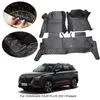 3D Full Surround Car Floor Matt för Changan CS35 Plus 2021-2025 Skyddsfoder Fotkuddar Mattor PU LÄDER Vattentät tillbehör