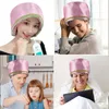 Cutting Cape Thermo cap for hair gorro termico para cabello tratamiento steamer cap nurse Household hat Hair care EU Plug 230728