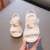 Sandaler Baywell Summer Bekväma barn Sandaler för pojkar och flickor 3 år gamla barn Girl Beach Shoes Stylish Baby Sandal 27 år 230728