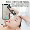 Dispositifs de soins du visage Microscope numérique WiFi Dermatoscope électronique sans fil Détection du cuir chevelu Pores Loupe Analyseur de peau Machine Professional 230728