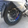 KSHARPSKIN MOTORCYCLE REFLECTIVT VATTOSKT TIRE-klistermärke RIM-dekorationsdekal för BMW R1200GS ADV LC 06-18 och R1250GS 19 ADV304V