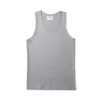 Men's Tank Tops Cotton Vest Men 2023 Summer Solid Color Slim Fit Thick Thread Sleeveless Sports Fitness Causal Bottoming Top Tees 230728