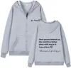 Men's Hoodies Dear Man In My Back Hoodie Kangaroo Pocket Pullover Retro Aesthetic With Text On The Of A Unisex Zippered