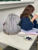 Plecaki Y2K Koreańska moda na swobodną książkę Bag Plecak Bags Student Torebki Szkolne Dzieci Travel Girl